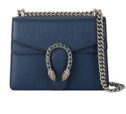 Small Dionysus, Leather, Blue, 204991, 3*